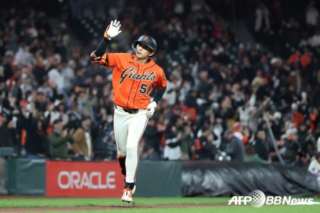 San Francisco's Lee Jung-hoo. /AFPBBNews=NEWS1