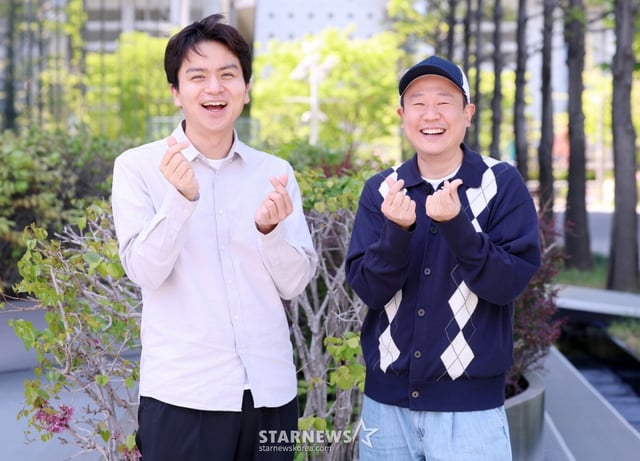 SBS플러스 예능 '상남자의 여행법' 황인목 PD(왼쪽), 김진호 PD 인터뷰 /사진=김휘선 기자 hwijpg@