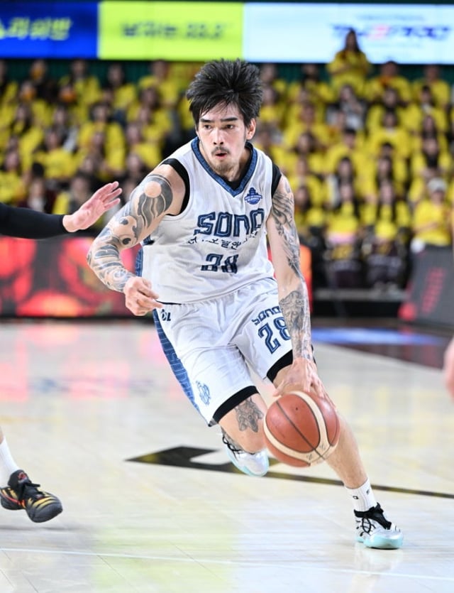 고양 소노의 케빈 켐바오. /사진=KBL 제공