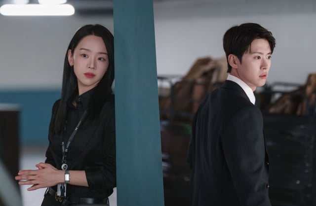 왼쪽부터 신혜선, 공명 /사진=tvN '은밀한 감사'