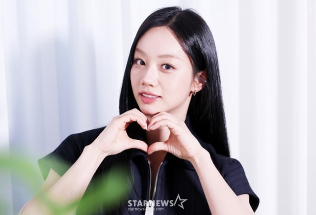 AAA 수상자 혜리 사내 인터뷰 /사진=김휘선 기자 hwijpg@