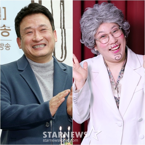 서경석(왼쪽)과 김영희 /사진=스타뉴스