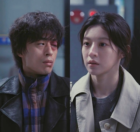 왼쪽부터 구교환, 고윤정 /사진=JTBC '모두가 자신의 무가치함과 싸우고 있다'