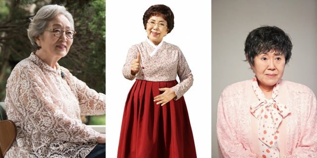 왼쪽부터 김영옥, 사미자, 남능미 /사진=JTBC '아는 형님' 제공