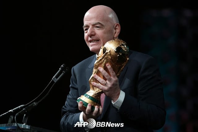 잔니 인판티노 FIFA 회장. /AFPBBNews=뉴스1