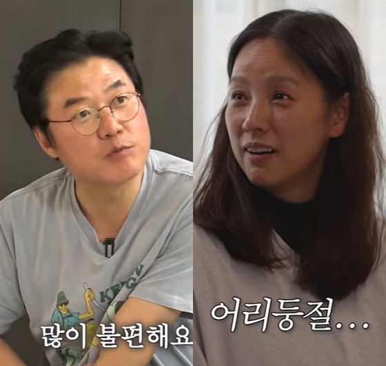 왼쪽부터 나영석 PD, 이효리 /사진=유튜브 채널 '채널 십오야' 영상 캡처