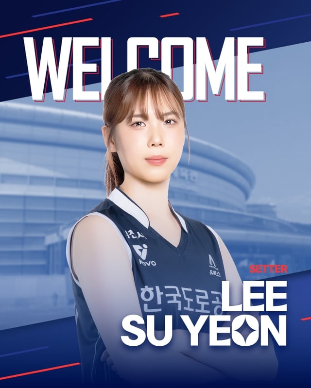 한국도로공사가 27일 트레이드를 통해 배유나를 내주고 영입한 세터 이수연. /사진=김천 한국도로공사 공식 SNS