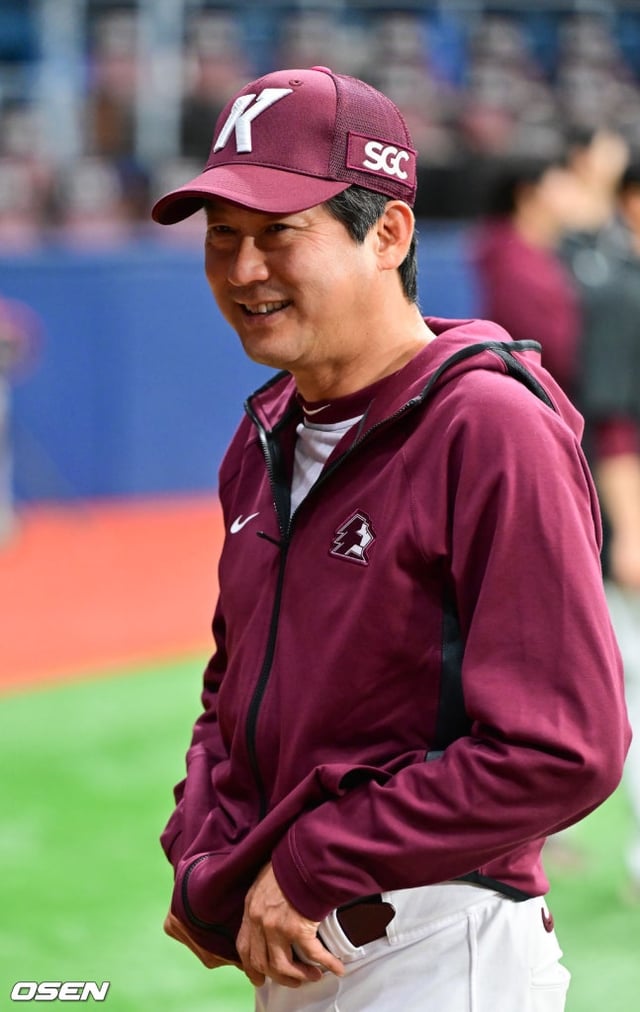 Kiwoom manager Seol Jong-jin. /Photo=OSEN