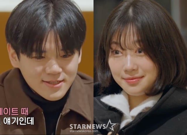 윤후(왼쪽), 최유빈 /사진=tvN STORY 방송화면