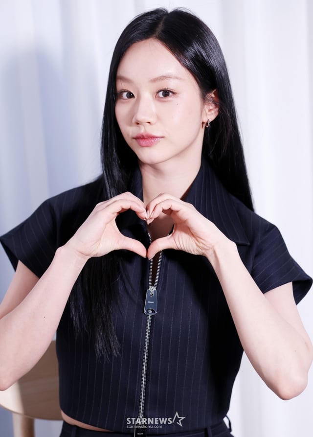 AAA 수상자 혜리 사내 인터뷰 /사진=김휘선 기자 hwijpg@