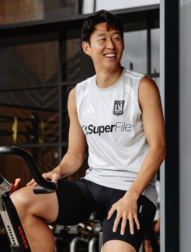 손흥민. /사진=LAFC SNS
