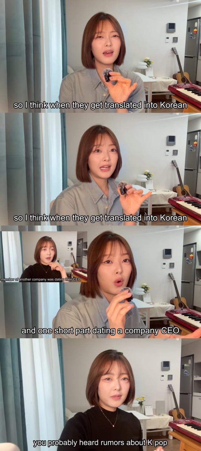 /Photo=Screenshot from Hyokyeong's YouTube video