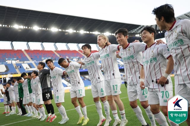 Daejeon Hana Citizen players. /Photo=Korea Professional Football League