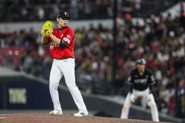 KIA Tigers closer Sung Young-tak. /Photo=KIA Tigers
