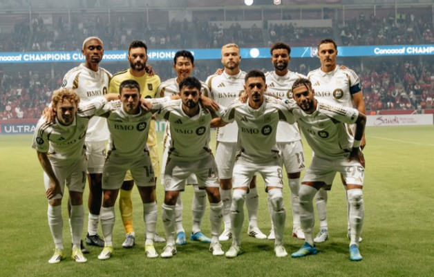 LAFC 선발 선수들. /사진=LAFC 공식 SNS 갈무리