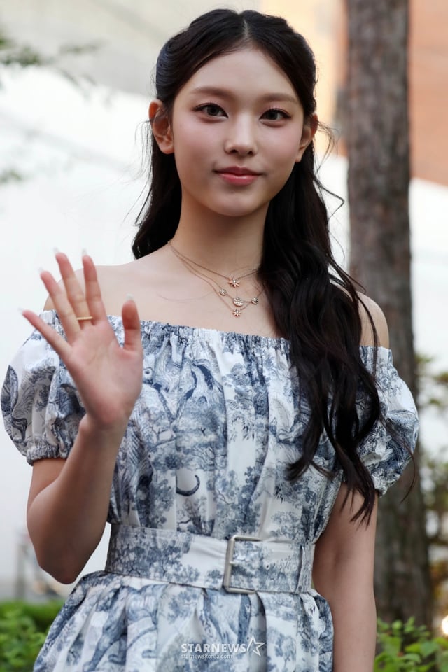 뉴진스 해린이 29일 오후 서울 성수동 디올에서 열린 포토콜 행사에 도착하고 있다. 2024.05.29 /사진=임성균