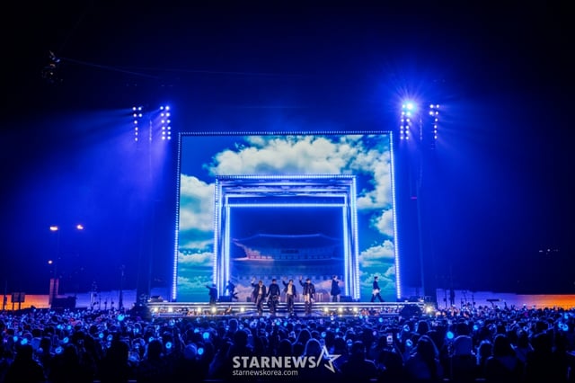 지난달 열린 방탄소년단 광화문 공연 (서울=뉴스1)  /사진=(서울=뉴스1)