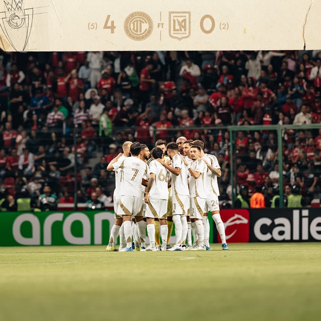LAFC와 톨루카의 7일(한국시간) 멕시코 톨루카의 에스타디오 네메시오 디에스에서 열린 2026 북중미카리브축구연맹(CONCACAF) 챔피언스컵 준결승 2차전 경기 결과. /사진=LAFC 공식 사회관계망서비스(SNS)