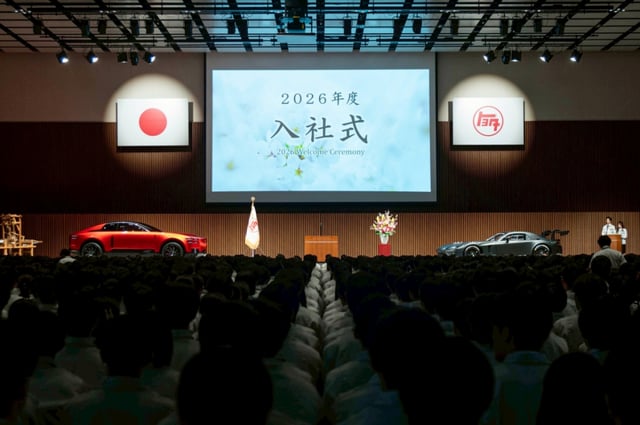 On the first of last month, 2,317 new employees joined Toyota / Photo provided by Toyota