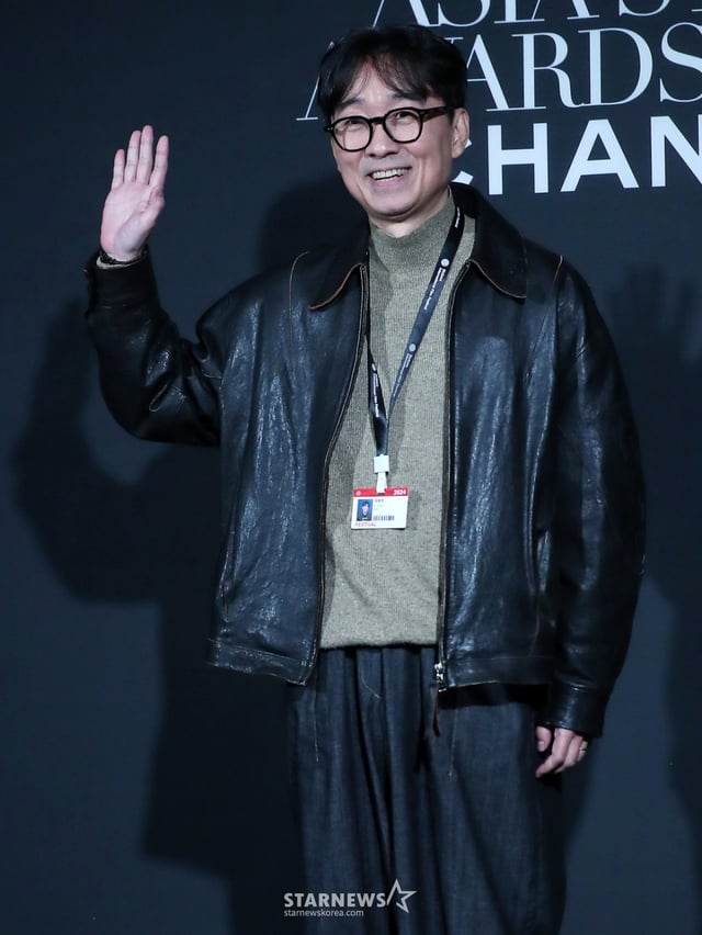 장항준 감독이 3일 오후 부산 해운대구 파라다이스 호텔 부산에서 진행된 '마리끌레르 아시아 스타 어워즈 2024'에 참석해 포즈를 취하고 있다. 2024.10.03 /사진=김창현