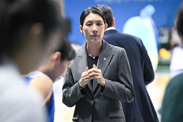 전주원 아산 우리은행 감독. /사진=WKBL 제공
