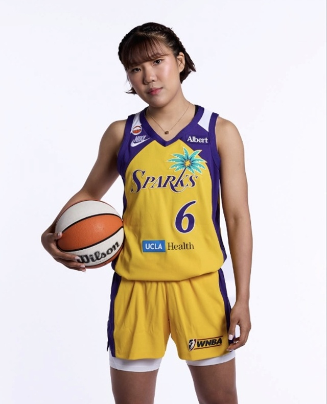 Park Ji-hyun. /Photo=LA Sparks SNS
