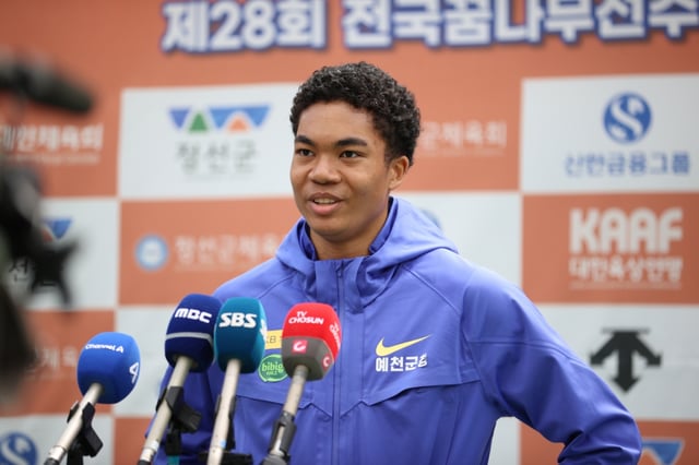 나마디 조엘진. /사진=대한육상연맹 제공