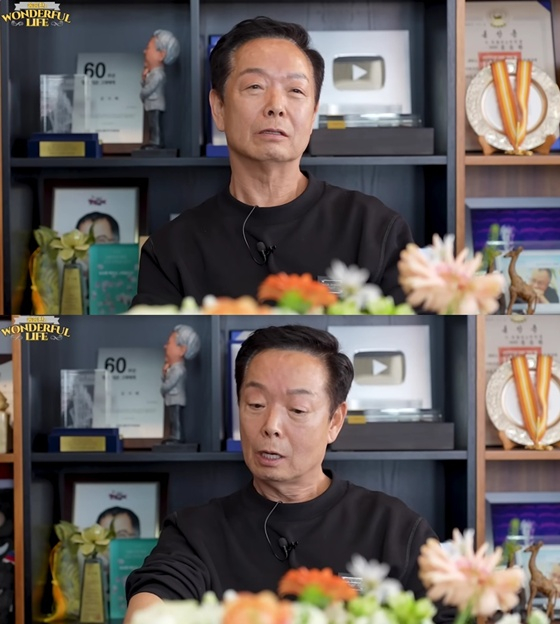 김학래 /사진=유튜브 채널 '송승환의 원더풀 라이프' 캡처