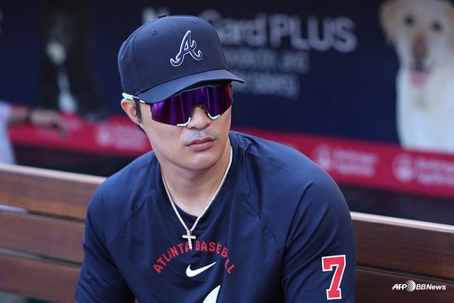 13일 2026시즌 첫 경기를 앞둔 김하성의 모습. /AFPBBNews=뉴스1