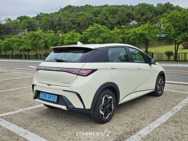=BYD海豚/照片=金京洙记者。