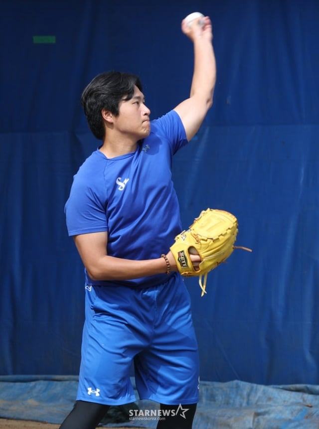 삼성 좌완 이승현. /사진=김진경 대기자
