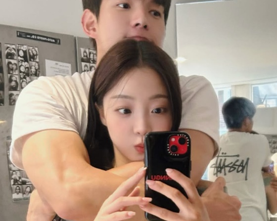 곽민경, 신승용/사진=곽민경 SNS