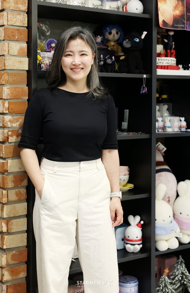 '유미의 세포들' 애니메이션 제작사 로커스 홍성호 대표이사, 황수진 부사장 스타연구소 인터뷰 /사진=김휘선 기자 hwijpg@