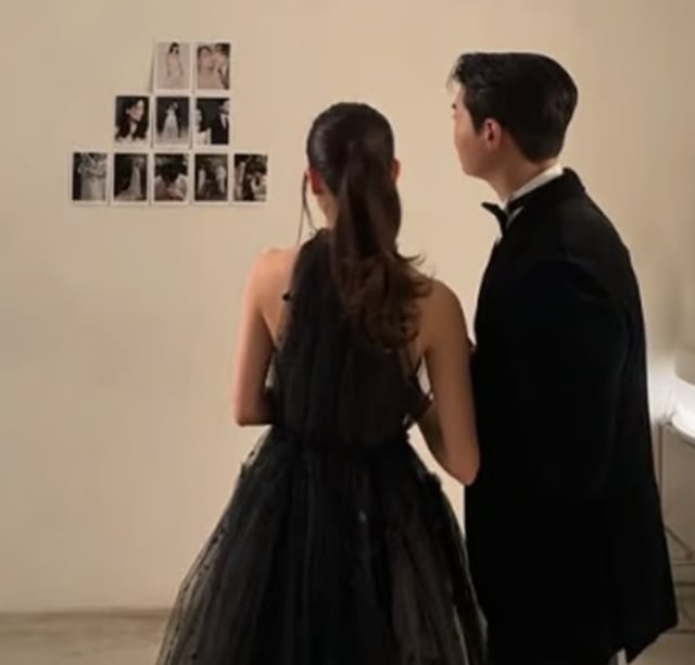 박은영(왼쪽)과 예비 신랑 /사진=박은영 SNS