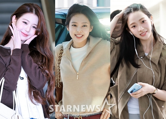 장원영, 제니 카리나(왼쪽부터) /사진=스타뉴스