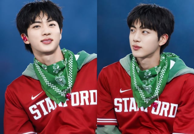 美の男性神」BTSのジン、BTSの熱狂の中で輝いた「セイレーン」..T