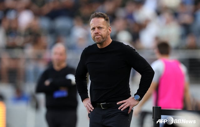 마르크 도스 산토스 LAFC 감독. /AFPBBNews=뉴스1