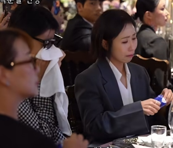 홍진경, 정선희/사진=최준희 결혼식 부모 감사 영상 제작 업체 SNS