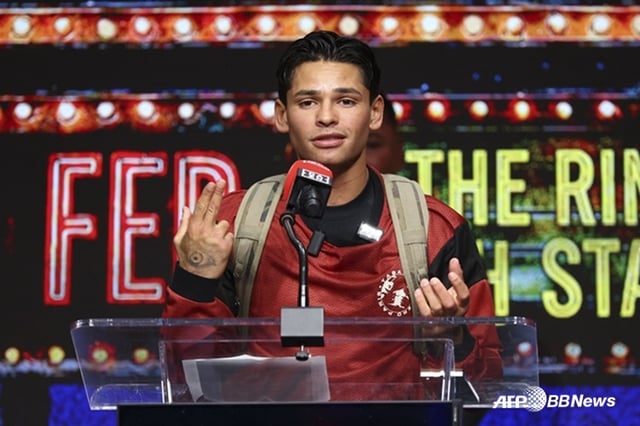 Ryan Garcia. /AFPBBNews=NEWS1