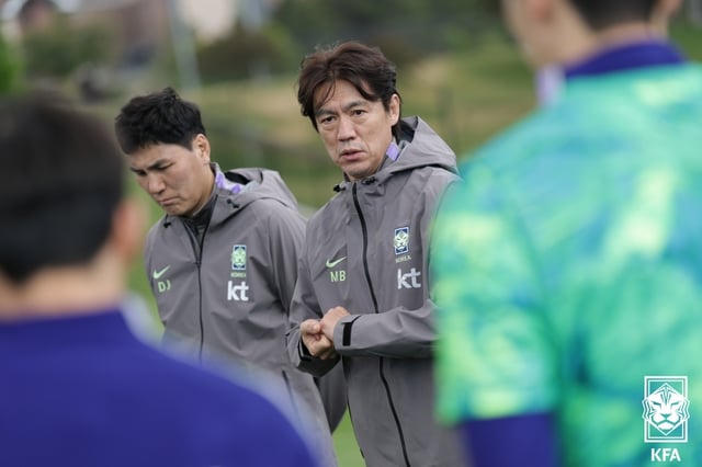 홍명보 축구 국가대표팀 감독. /사진=대한축구협회 제공