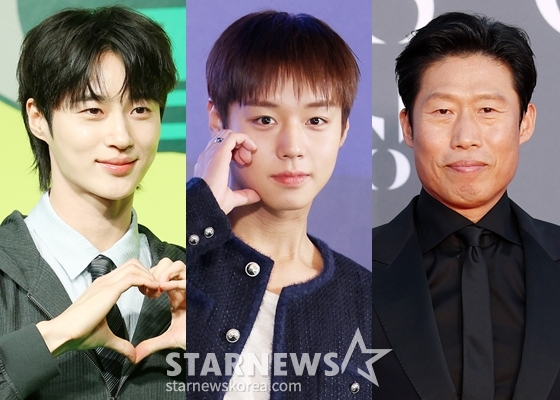 변우석, 박지훈, 유해진(왼쪽부터) /사진=스타뉴스