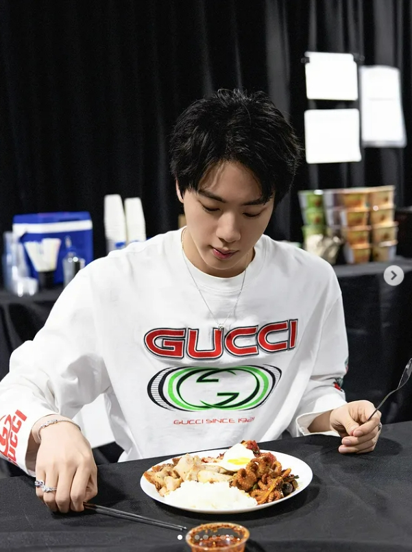 /사진=방탄소년단 진 SNS
