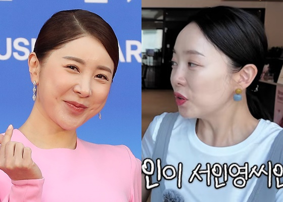 서인영(왼쪽), 박은영/사진=스타뉴스, 박은영 유튜브