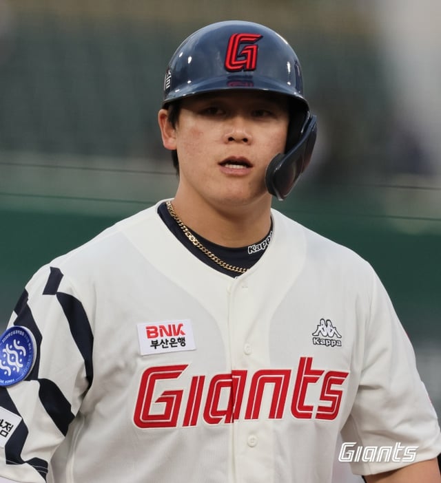 롯데 시절 국해성. /사진=롯데 자이언츠 제공