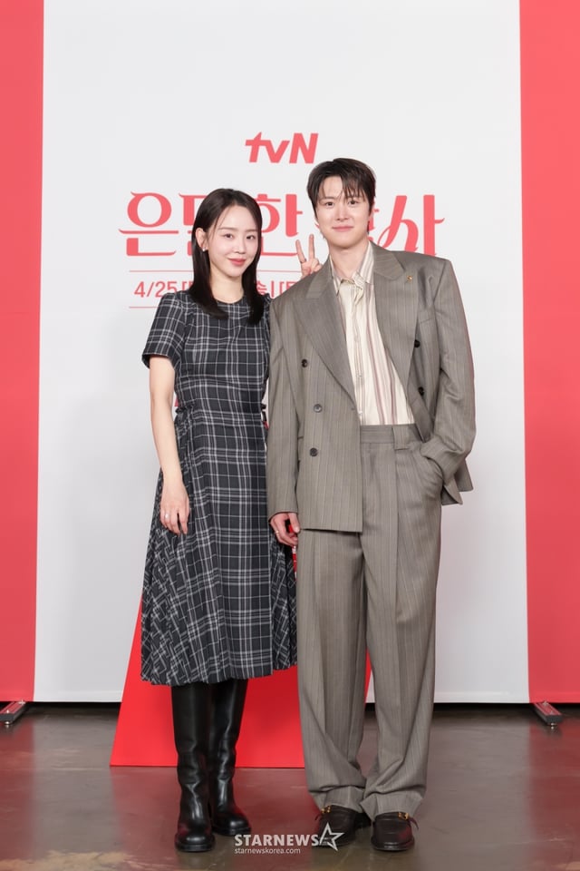 俳優コンミョン、シン·ヘソン / 写真提供=CJENM2026.04.20 / 写真=イ·ドンフン photoguy@