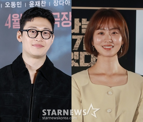 배우 오동민, 노수산나 /사진=스타뉴스