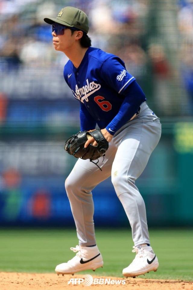 LA Dodgers Kim Hye-seong. /AFPBBNews=NEWS1