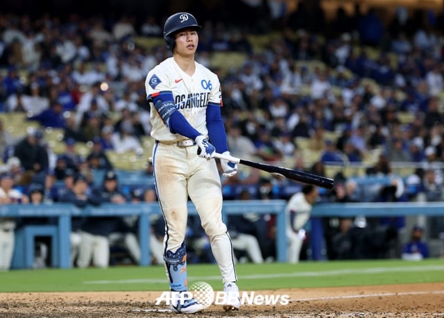 LA Dodgers Kim Hye-seong. /AFPBBNews=NEWS1