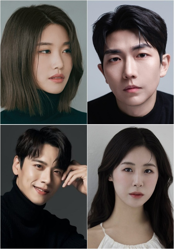 김수연(왼쪽부터 시계 방향으로), 현석준, 전재희, 윤승우/사진=빅보스엔터테인먼트, 각 프로필