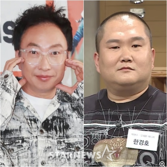 박명수(왼쪽)과 한경호 /사진=스타뉴스, JTBC